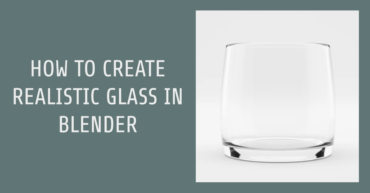 Real Glass Texture Blender Tutorial (Quick Blender Tips) 
